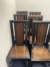 Walnut dining chairs for sale  ENFIELD