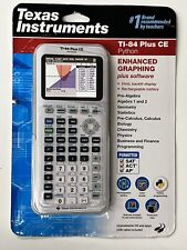 Calculadora gráfica Texas Instruments TI-84 Plus CE abierta - blanca *PROBADA segunda mano  Embacar hacia Argentina
