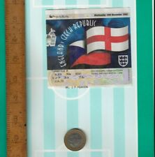 England czech republic for sale  LONDON