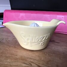 Yellow ceramic lemon for sale  BASINGSTOKE