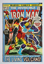 Usado, 1972 Invincible Iron Man 52, Marvel Comics 11/72, primera serie, 20 ¢ cubierta Ironman segunda mano  Embacar hacia Argentina
