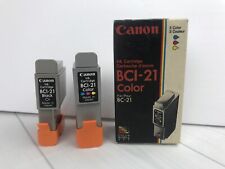 ink 21 cartridges bci cannon for sale  Cedar Rapids