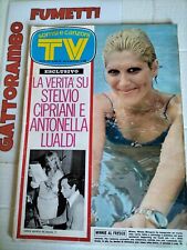 Usato, Tv Sorrisi e Canzoni n.31 con Minoprio-Lualdi-Manfredi-Bella anno 1972- Ottimo usato  Papiano