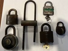 Lote de 6 cadeados vintage todos os tamanhos sortidos de Master Lock Yale Hurd Miller EUA comprar usado  Enviando para Brazil