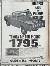 1967 newspaper toyota for sale  Houlton