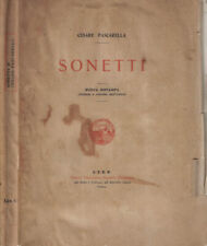 Sonetti. cesare pascarella. usato  Italia