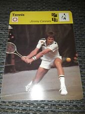 Tênis 1977-79 Sportscaster Jimmy Connors #01-18 Lausanne costas A comprar usado  Enviando para Brazil
