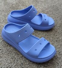 Crocs Classic Crush Sandal - Size 8 Men/10 Women - Moon Jelly    for sale  Shipping to South Africa