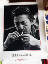 Serge gainsbourg poster d'occasion  Royan