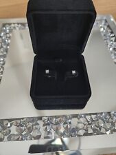 Diamond earrings white for sale  UK