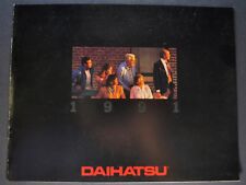 1991 Daihatsu Catalog Sales Brochure Charade Rocky 4x4 Excellent Original 91 d'occasion  Expédié en Belgium