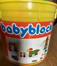 Baby block secchiello usato  Turrivalignani