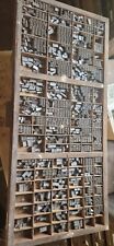Printers letterpress type for sale  SOLIHULL