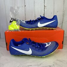 Used, Nike Zoom Ja Fly 4 Racer Blue White Mens Size 8.5 Track Spikes DR2741-400 New for sale  Shipping to South Africa