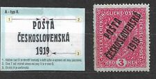 Czechoslovakia posta 1919 for sale  Shipping to Ireland