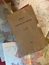 Atlas langues cnrs d'occasion  Saint-Julien-du-Sault