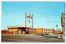 c1960's Le Havre Inn Roadside Heated Swimming Pool Havre Montana MT Postcard for sale  Shipping to South Africa