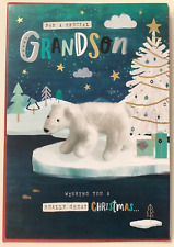 Grandson christmas card for sale  LOUTH