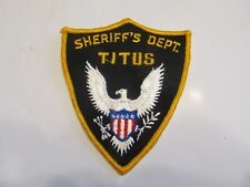 Texas titus sheriff for sale  Katonah