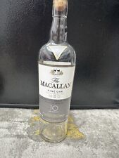 Botella vacía de 750 ml de roble fino The MacAllan 10 años  segunda mano  Embacar hacia Argentina