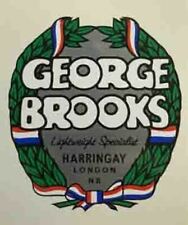 George brooks crest for sale  LOUGHTON