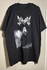 Camiseta Vintage Y2K Mayhem Dead Memorial Black Metal Darkthrone Band - Tamanho XL comprar usado  Enviando para Brazil