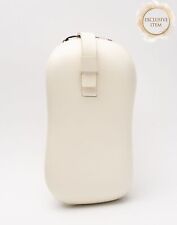 Used, RRP€607 SPORTMAX Leather Shoulder Bag Adjustable Strap Structure Design Zipped  for sale  Shipping to South Africa