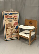 Vintage Nu-Line Folding Nursery Chair For Boys & Girls With Box, used for sale  Shipping to South Africa