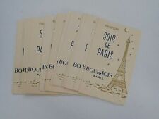 Occasion,  35 cartes parfumées  Soir de Paris Bourgeois années 60 d'occasion  Mazé