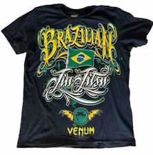 Camiseta Preta VENUM Brazilian Jiu Jitsu BJJJ - Adulto PEQUENA - NOVA SEM ETIQUETAS Nunca Usada, usado comprar usado  Enviando para Brazil