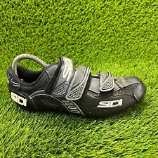Zapatos de ciclismo Sidi Duran MTB para hombre talla 8,5 negros atléticos al aire libre bicicleta de carretera segunda mano  Embacar hacia Argentina