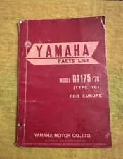 Yamaha dt175 parts for sale  STAFFORD