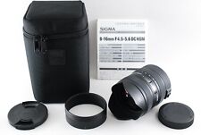Usado, Excelente +++ Sigma 8-16mm F4.5-5.6 DC HSM Lente Para Canon EF de Japón #1998 segunda mano  Embacar hacia Spain