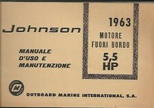 Johnson 1963 motore usato  Italia