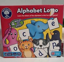 Alphabet lotto orchard for sale  DERBY