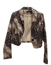 Veste blazer léopard d'occasion  Ploufragan