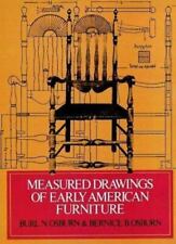 Dibujos medidos de muebles americanos tempranos de Bernice B. Osburn y Burl..., usado segunda mano  Embacar hacia Argentina