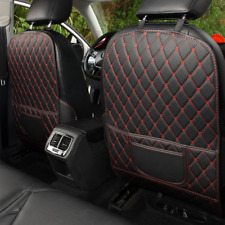 Assento de carro traseiro anti-chute almofada tapete couro ecológico capa protetora acessórios universal, usado comprar usado  Enviando para Brazil