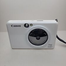 Canon H1435 Pearl White IVY CLIQ+ Instant Camera Mobile Photo Printer for sale  Shipping to South Africa