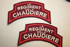 Canadian regiment chaudiere d'occasion  Expédié en Belgium