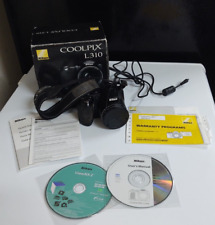 Usado, Cámara digital compacta Nikon Coolpix L310 14,1 MP 21x zoom caja original y CDs segunda mano  Embacar hacia Argentina
