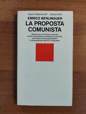 Libro proposta comunista usato  Roma