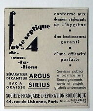 Publicité ancienne fosse d'occasion  Beaumont-de-Lomagne
