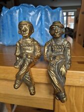 Brass statues mechanics for sale  BLYTH
