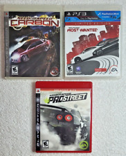 Lote Need for Speed: Carbon, Most Wanted, Pro Street PlayStation 3 PS3 - Completo segunda mano  Embacar hacia Argentina
