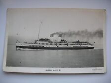 Clyde steamer postcard for sale  FALKIRK