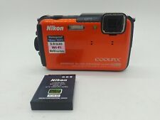 Câmera Digital Nikon COOLPIX AW110 16.0MP - Laranja *Testada  comprar usado  Enviando para Brazil