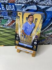 Topps Match Attax 2023/24 Rodri 100 Club Manchester City Rare Foil Card #485, used for sale  Shipping to South Africa