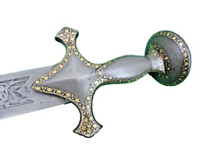 Used, ANTIQUE INDO - PERSIAN SHAMSHIR / TULWAR SWORD WOOTZ Islamic Calligraphy Dagger for sale  Shipping to South Africa