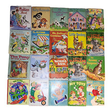 Libros ilustrados años 1940-60 Rand McNally Junior Elf Book Whitman 5,5""x6,5"" HC $0,19, usado segunda mano  Embacar hacia Argentina